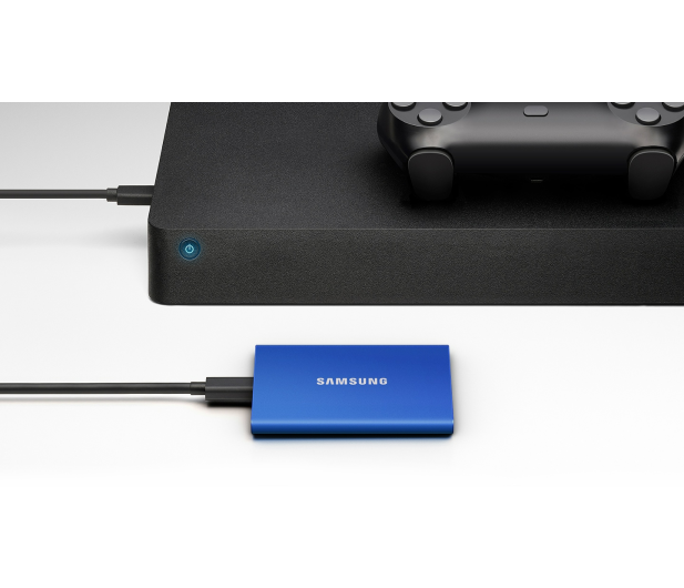 SAMSUNG T7 USB 3.2 1TB Niebieski MU-PC1T0H/WW - 562874 - zdjęcie 13